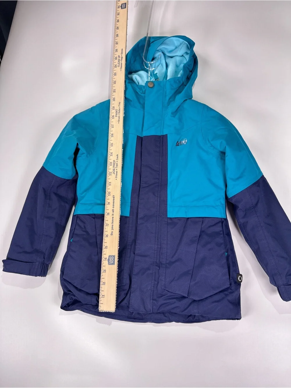 REI Co-op Peak 2L Insulated Ski Jacket Nylon Teal Navy Youth S